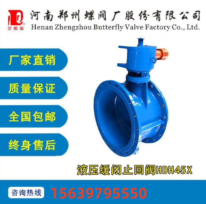 HDH45X-10\16液壓緩閉止回閥利水處理鑄鐵環(huán)衛(wèi)